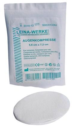 Kompres na oko Vera, 5.6x7.2cm, 1 sztuka