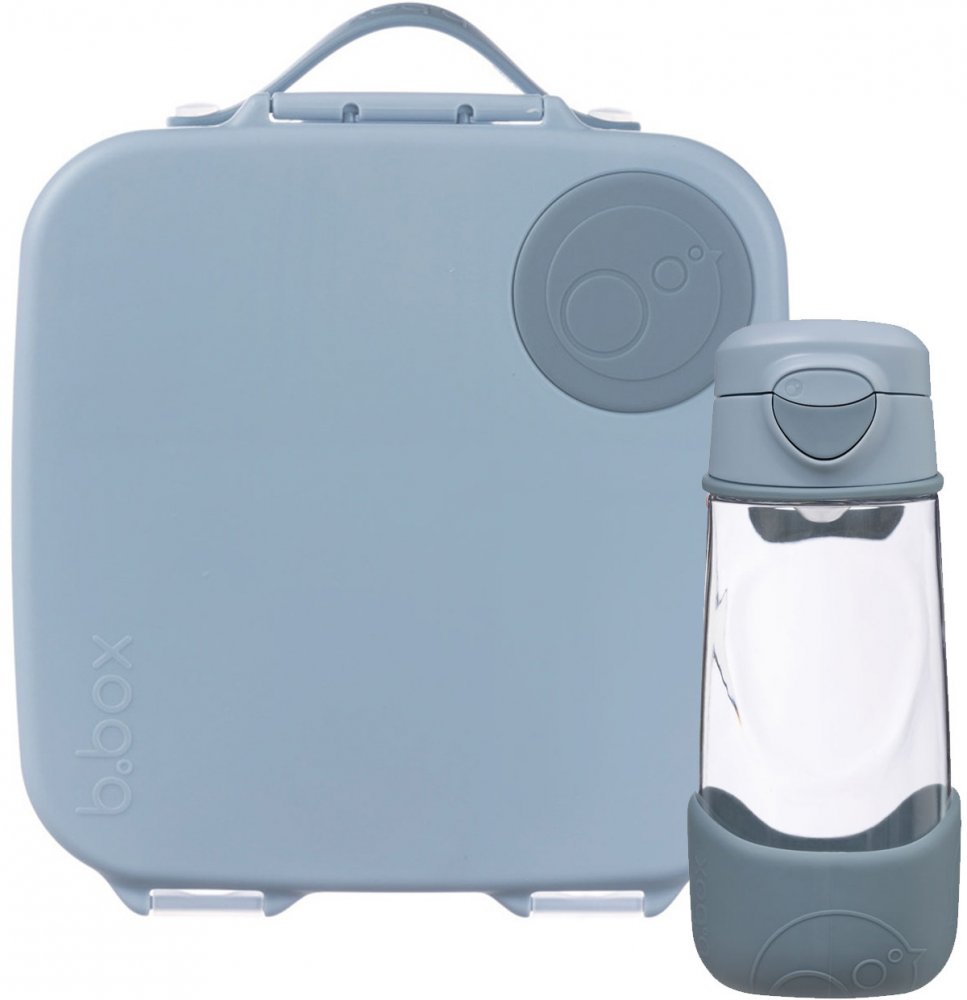 Zestaw: Lunchbox z wkładem chłodzącym + bidon na wodę B.Box Chill Out