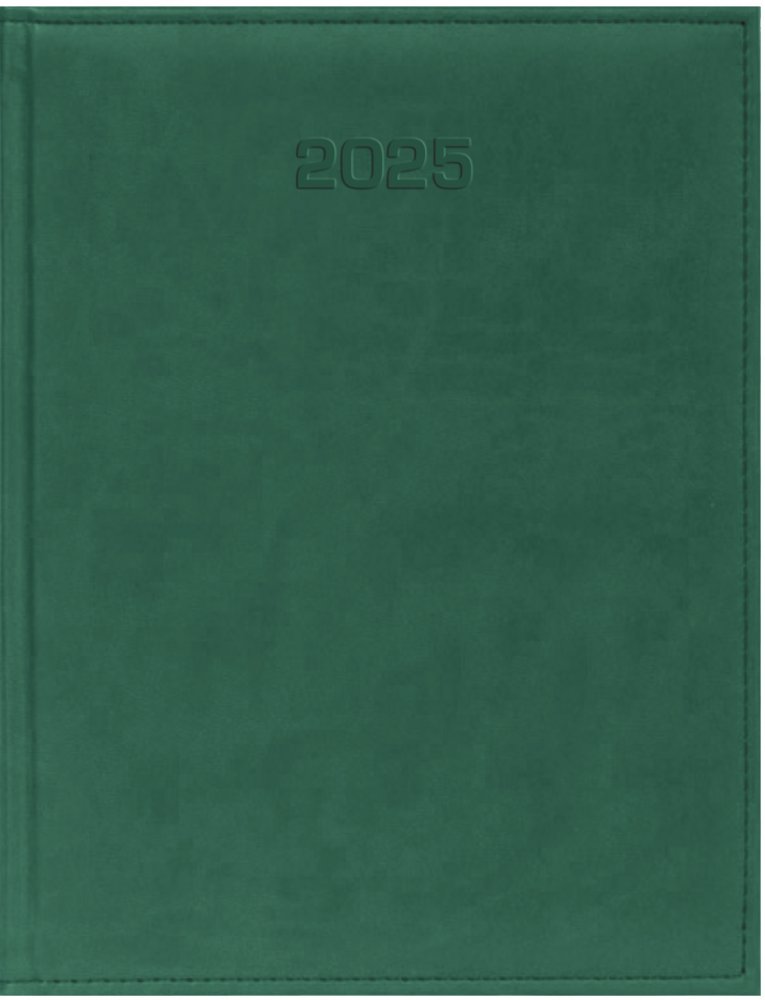 Kalendarz książkowy 2026, Udziałowiec, Vivella, A5, dzienny, zielony