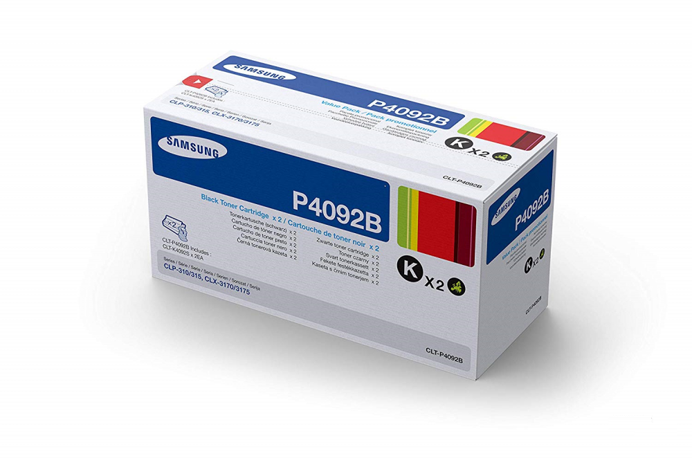 Zestaw tonerów Samsung SU391A (CLT-P4092B), 3000 stron, black (czarny)