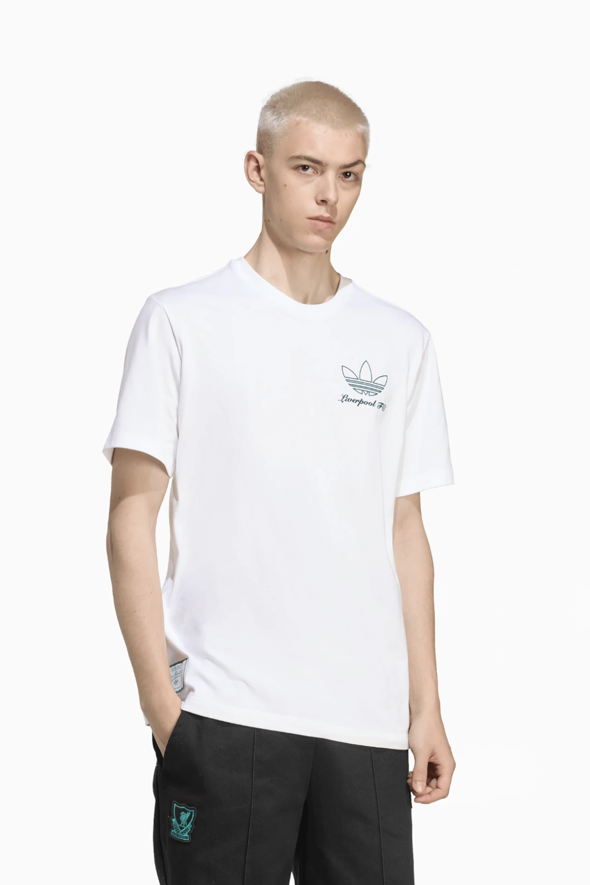 Koszulka adidas Liverpool FC 25/26 Terrace Icons Graphic - Biały