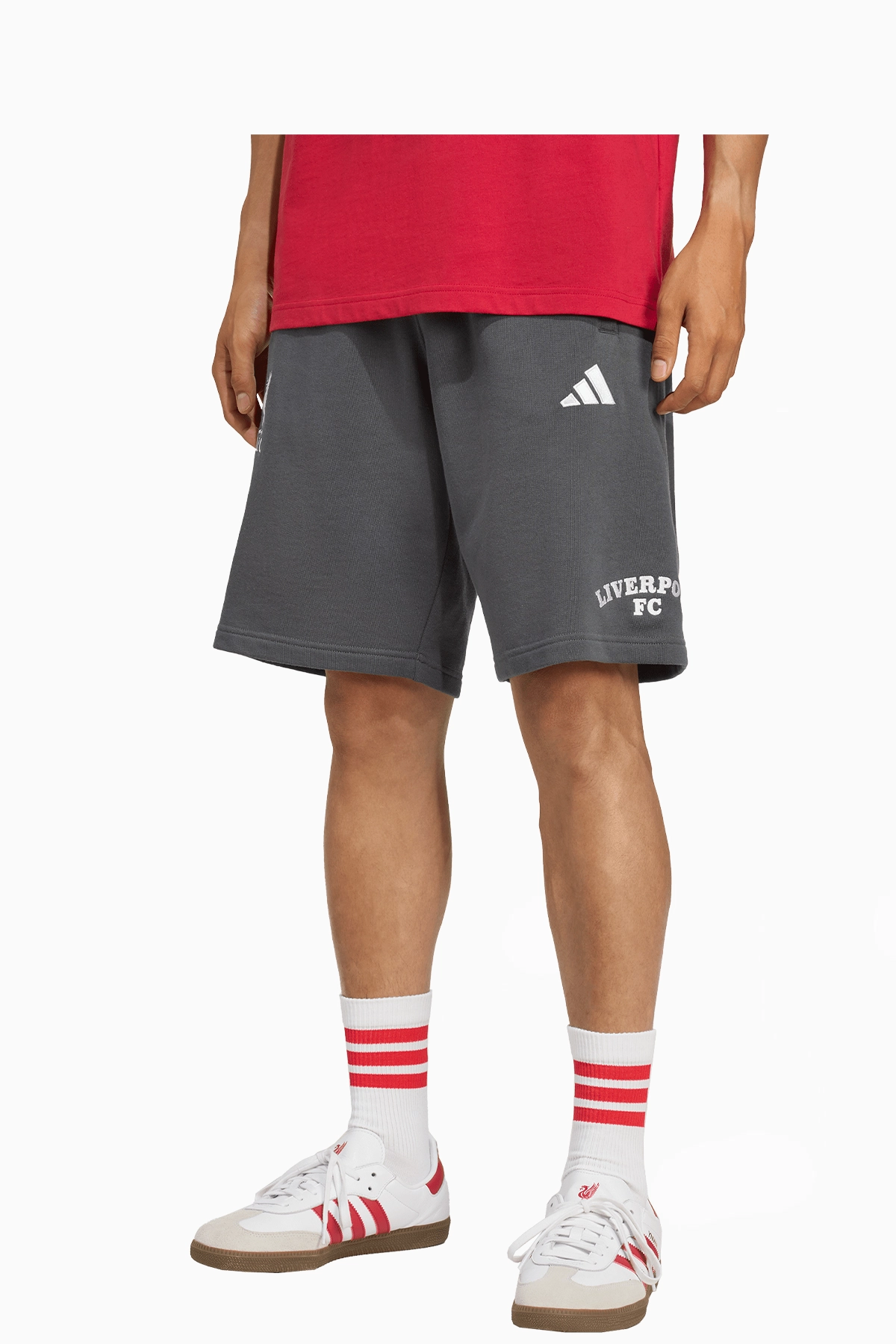 Spodenki adidas Liverpool FC 25/26 US Pack - Szary