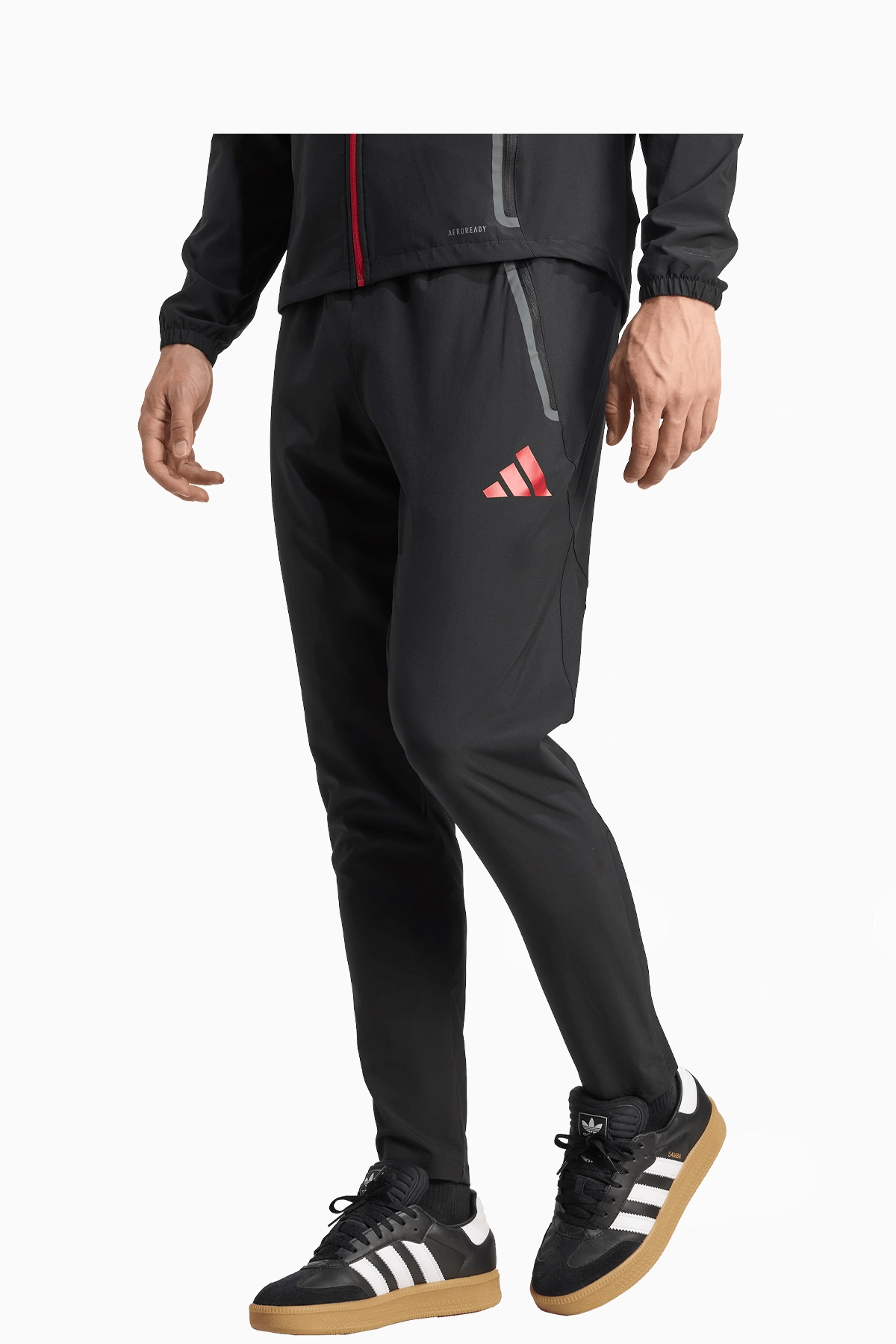 Spodnie adidas Liverpool FC 25/26 Competition Vis Tech Travel - Czarny