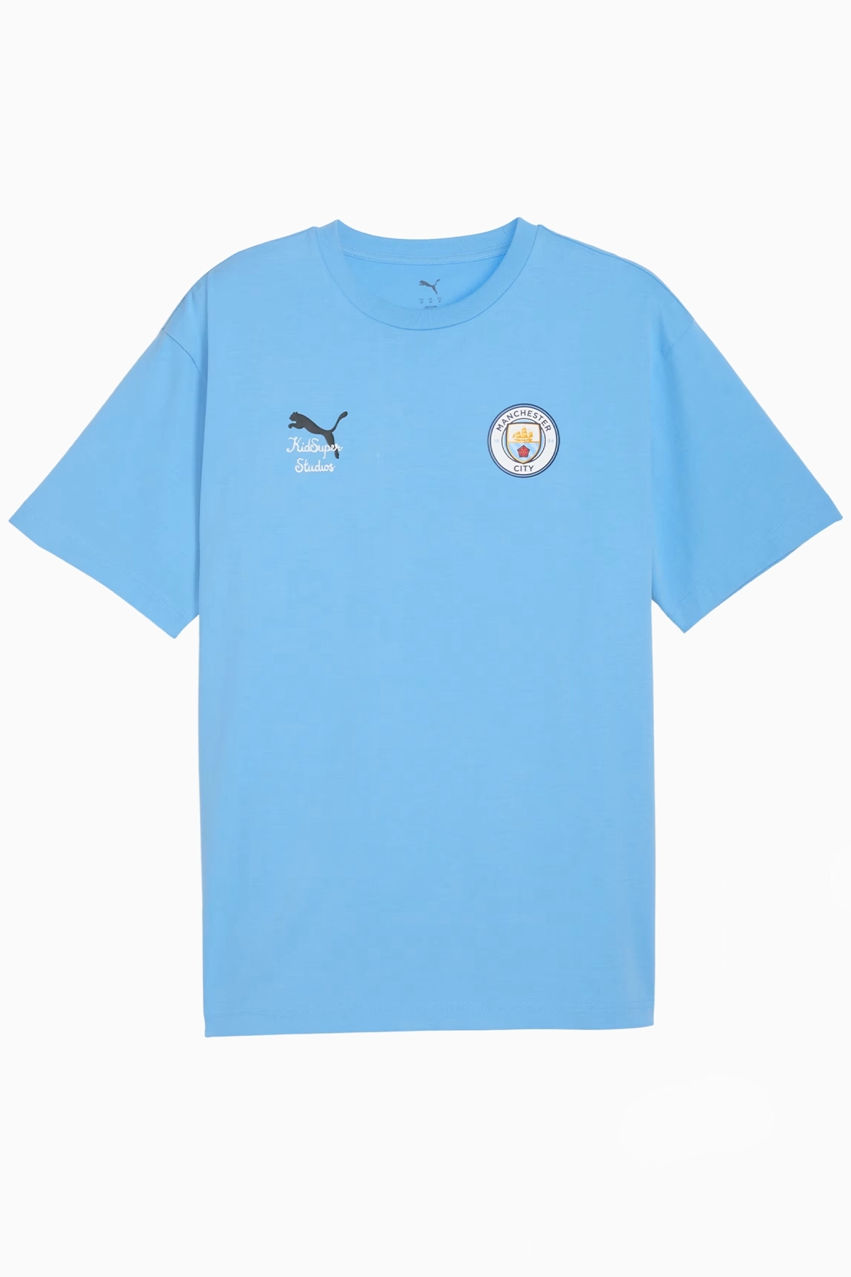 Koszulka Puma x KidSuper Manchester City 25/26 Graphic Tee - Niebieski