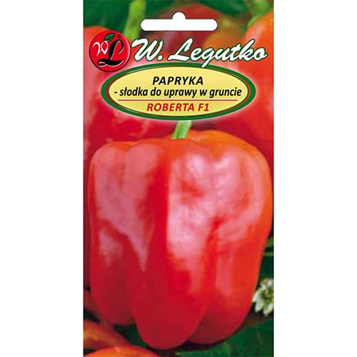 1 szt, Paprika Roberta F1 - Samen: Ilość w opakowaniu: 0.2 g