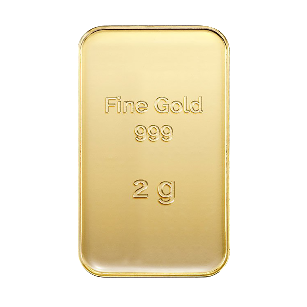 2 g Sztabka złota niesortowana - wysyłka 24 h!