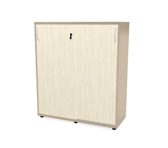 HEBE TS121 szafa z drzwiami przesuwnymi 100,2x40x114,5h (Kolor korpusu: Szary)