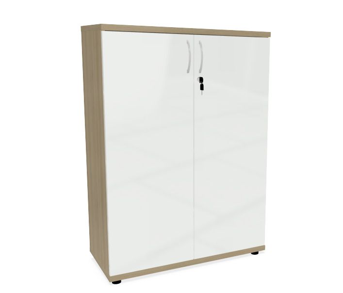 HEBE TS301 szafa podwójna 80,2x40x114,5h (Kolor korpusu: Wiąz Baron)