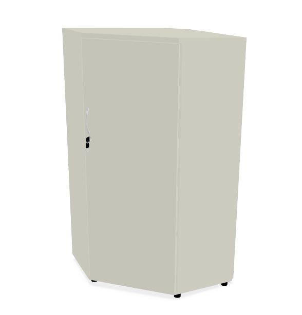 HEBE TS405 szafa narożna 78,1x78,1x148,8h (Kolor korpusu: Dąb Ciemny)