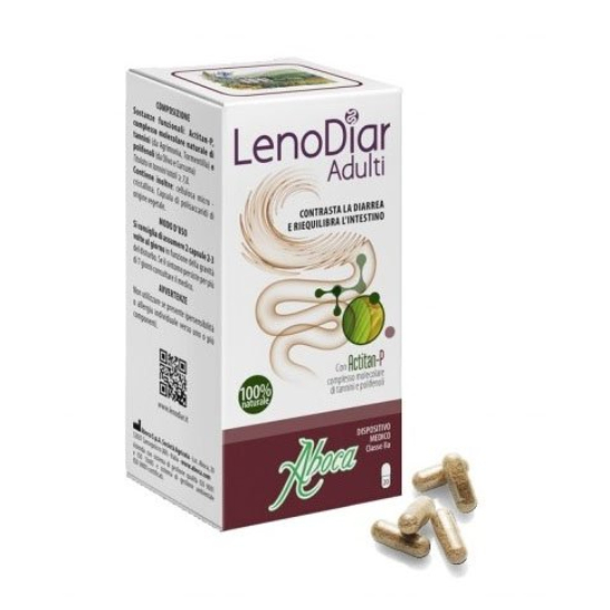 Lenodiar adult - wsparcie przy biegunce, 20 kapsułek