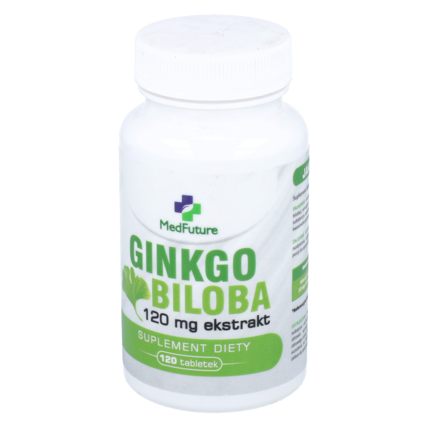 Medfuture ginkgo biloba 120 mg ekstrakt, 120 tabletek