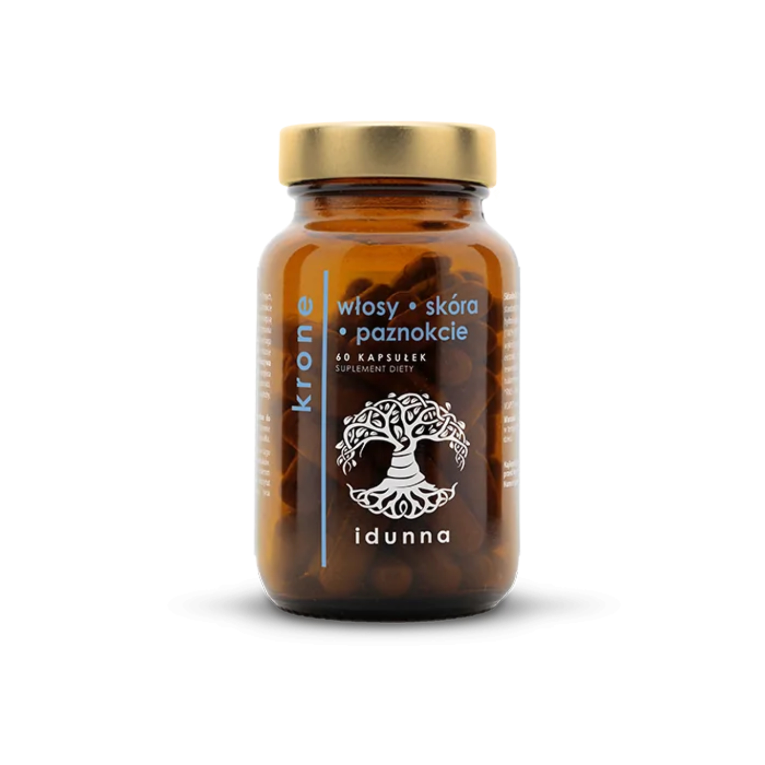 Pharmovit, idunna krone, włosy/skóra/paznokcie, 60 kapsułek