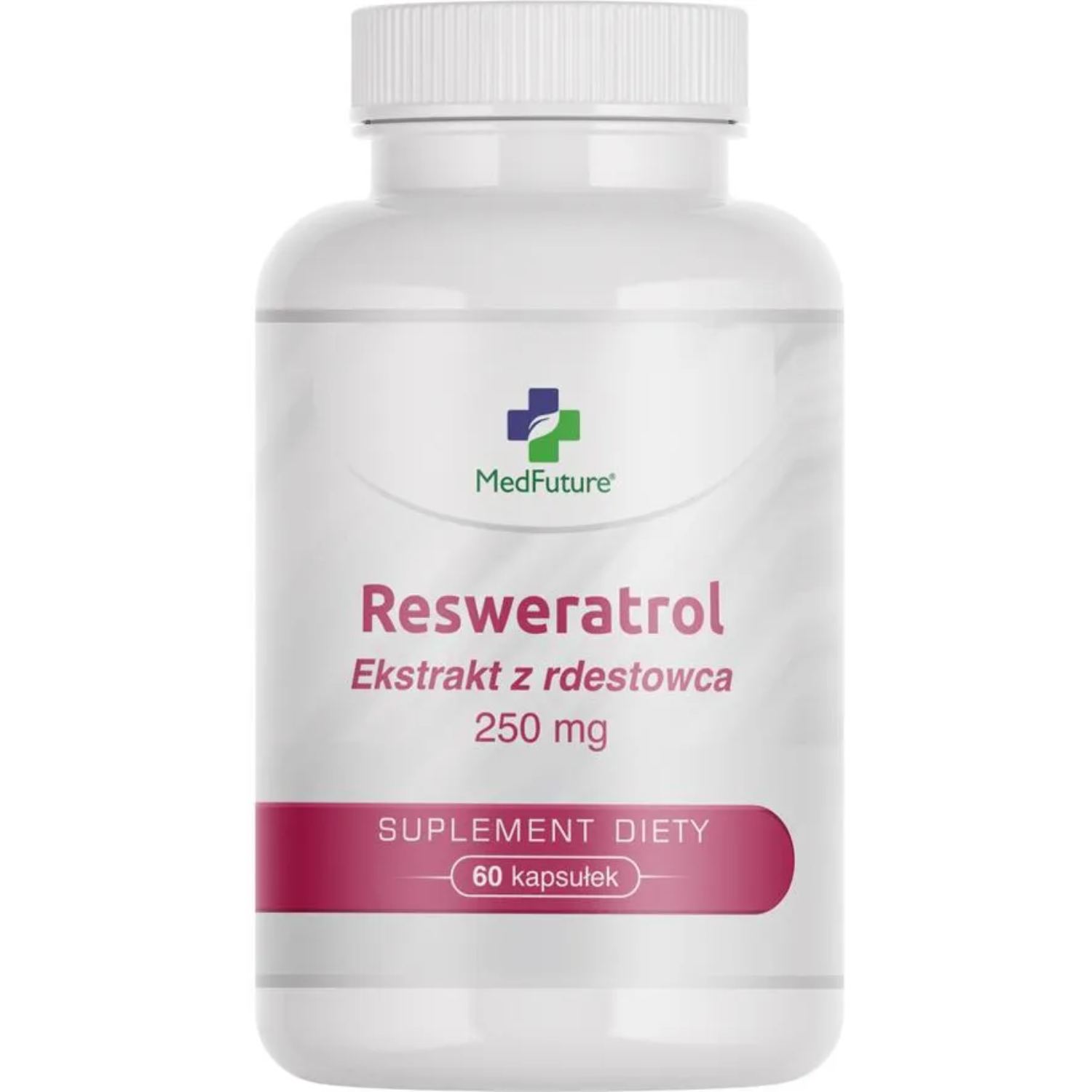 Medfuture resweratrol 250 mg, 60 kapsułek