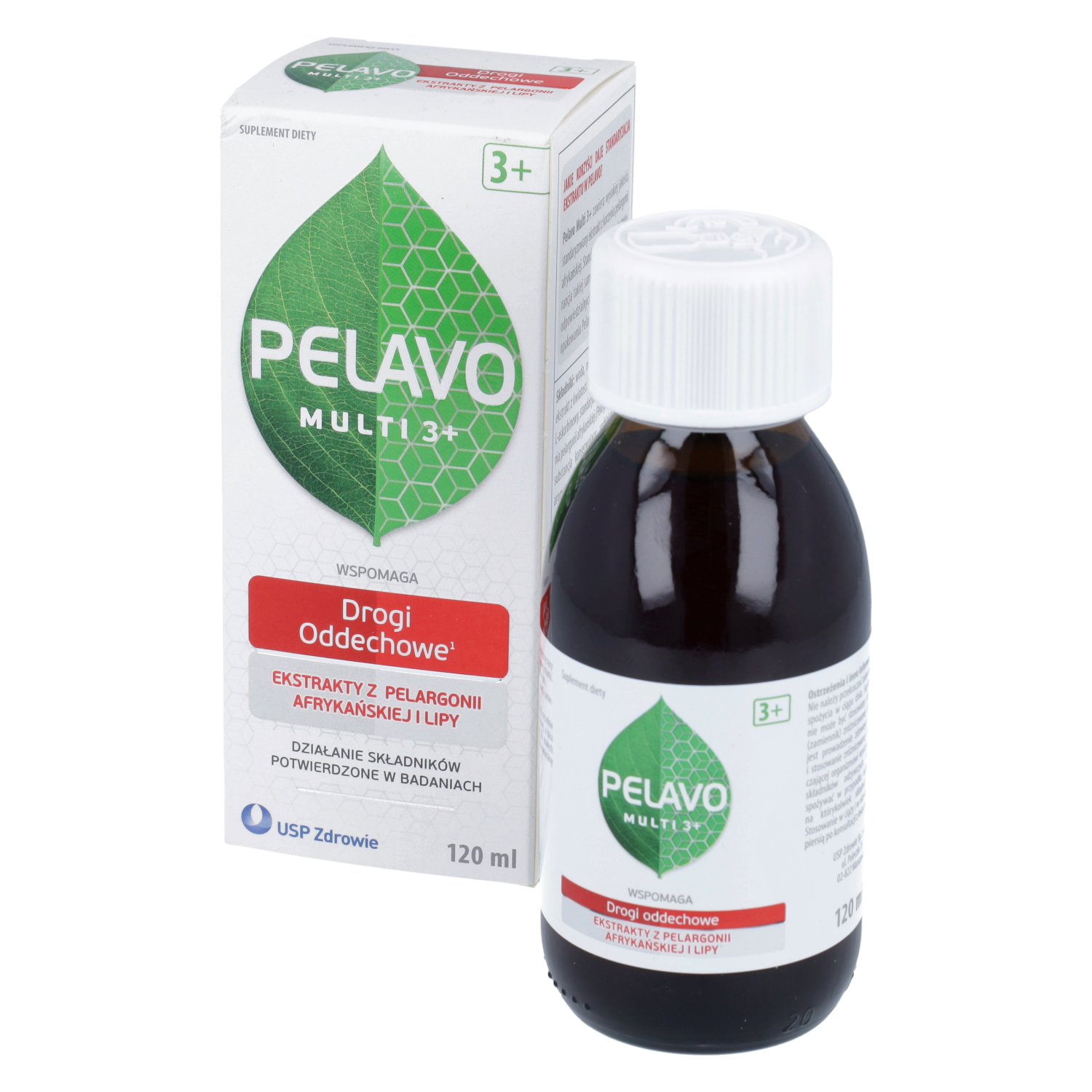Pelavo multi 3+ - przeziębienie i grypa, 120 ml