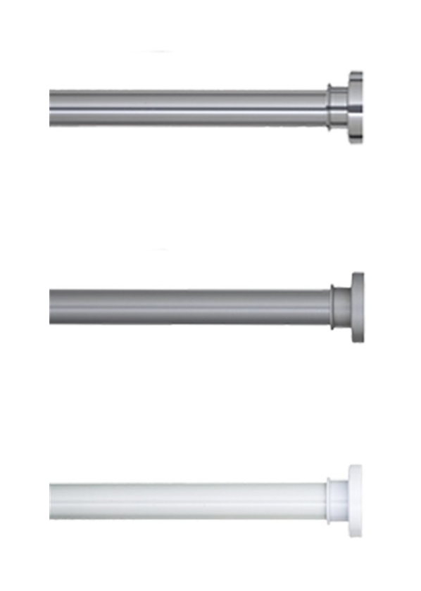 Sealskin Seallux drążek prysznicowy prosty rozprężny 125x220 cm biały 276661210 - Wysyłka w 24h