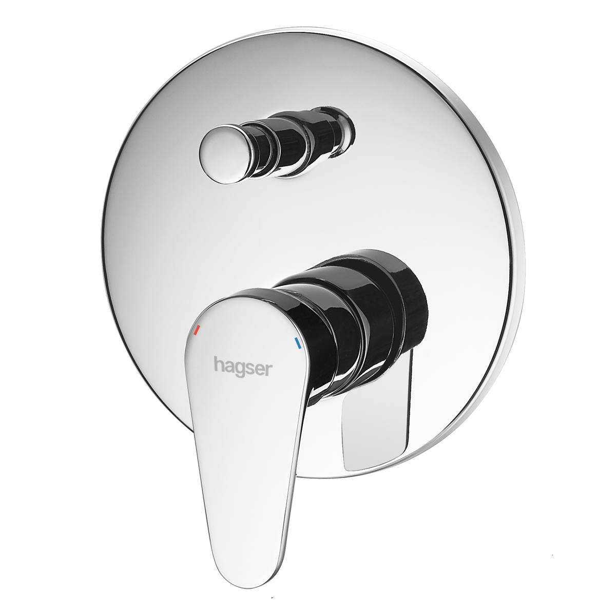 Hagser Della bateria wannowo-prysznicowa podtynkowa kompletna chrom HGR40000034 - Wysyłka w 24h