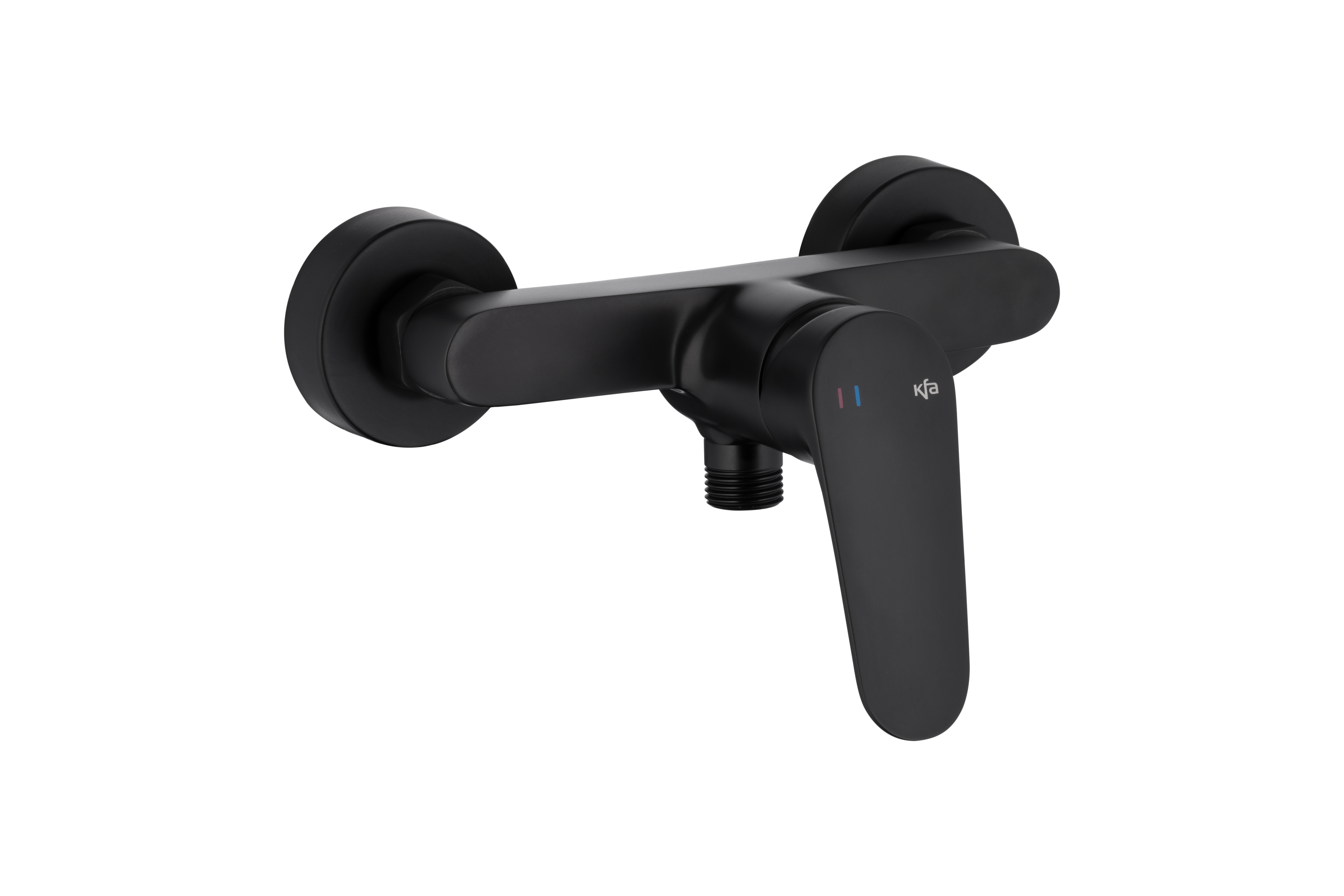 KFA Armatura Otava bateria prysznicowa ścienna czarna 5556-010-81 - Wysyłka w 24h