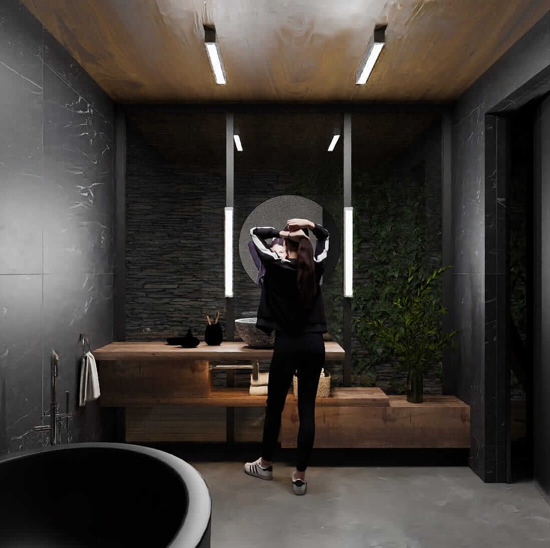 Light Prestige Ibros lampa podsufitowa 1x18W LED czarna LP-7001/1CBK-6318CCT - Wysyłka w 24h