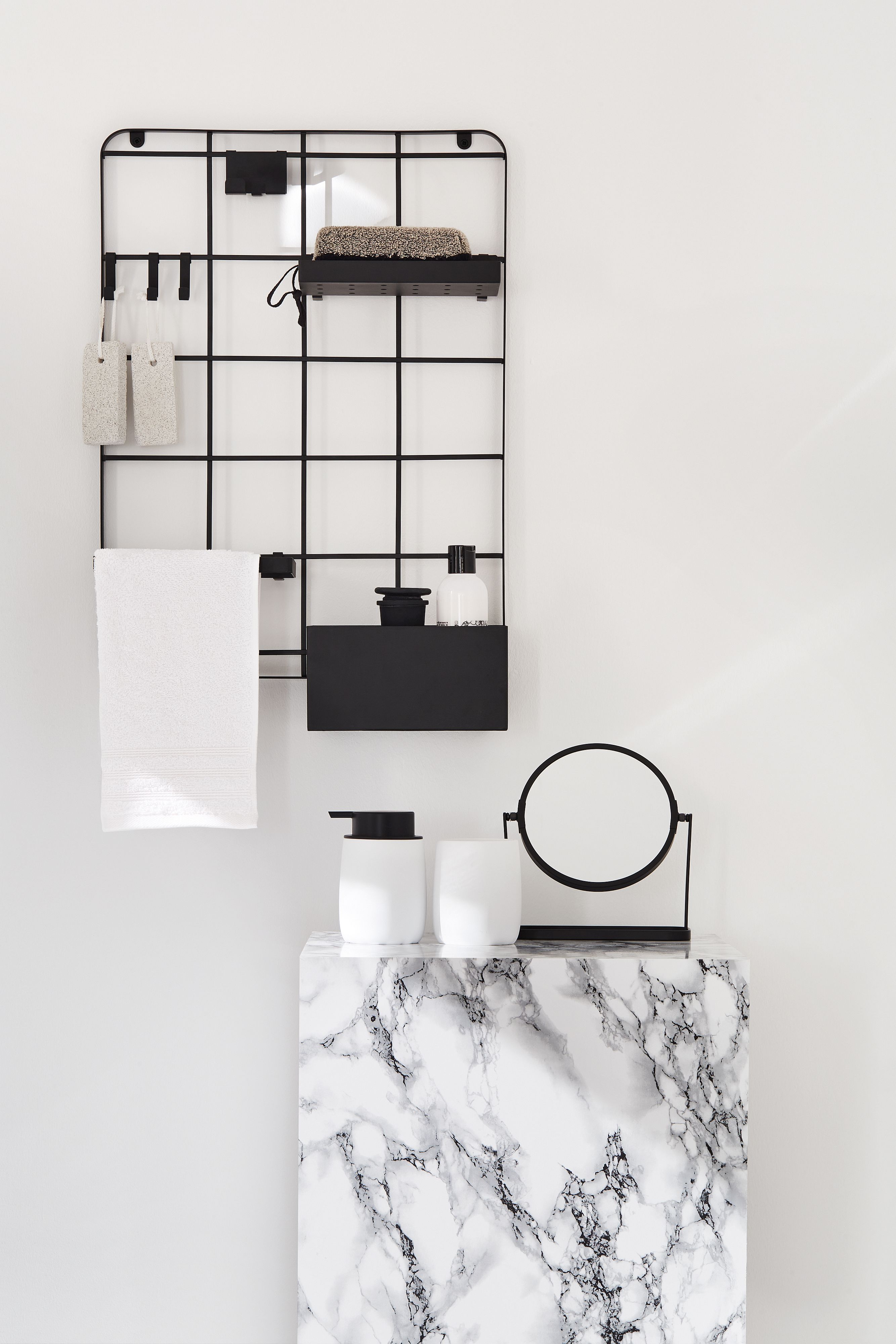 Kleine Wolke Bonny kubek na szczoteczki biały 8035100852 - Wysyłka w 24h