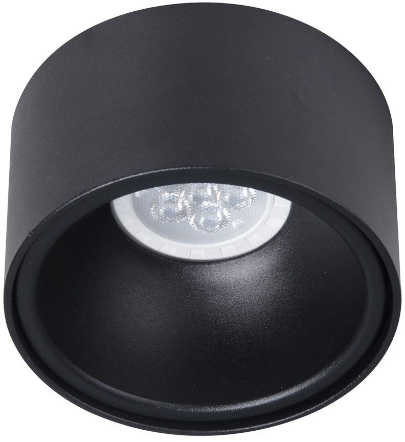 Milagro Bali lampa podsufitowa 1x8W czarna ML0060