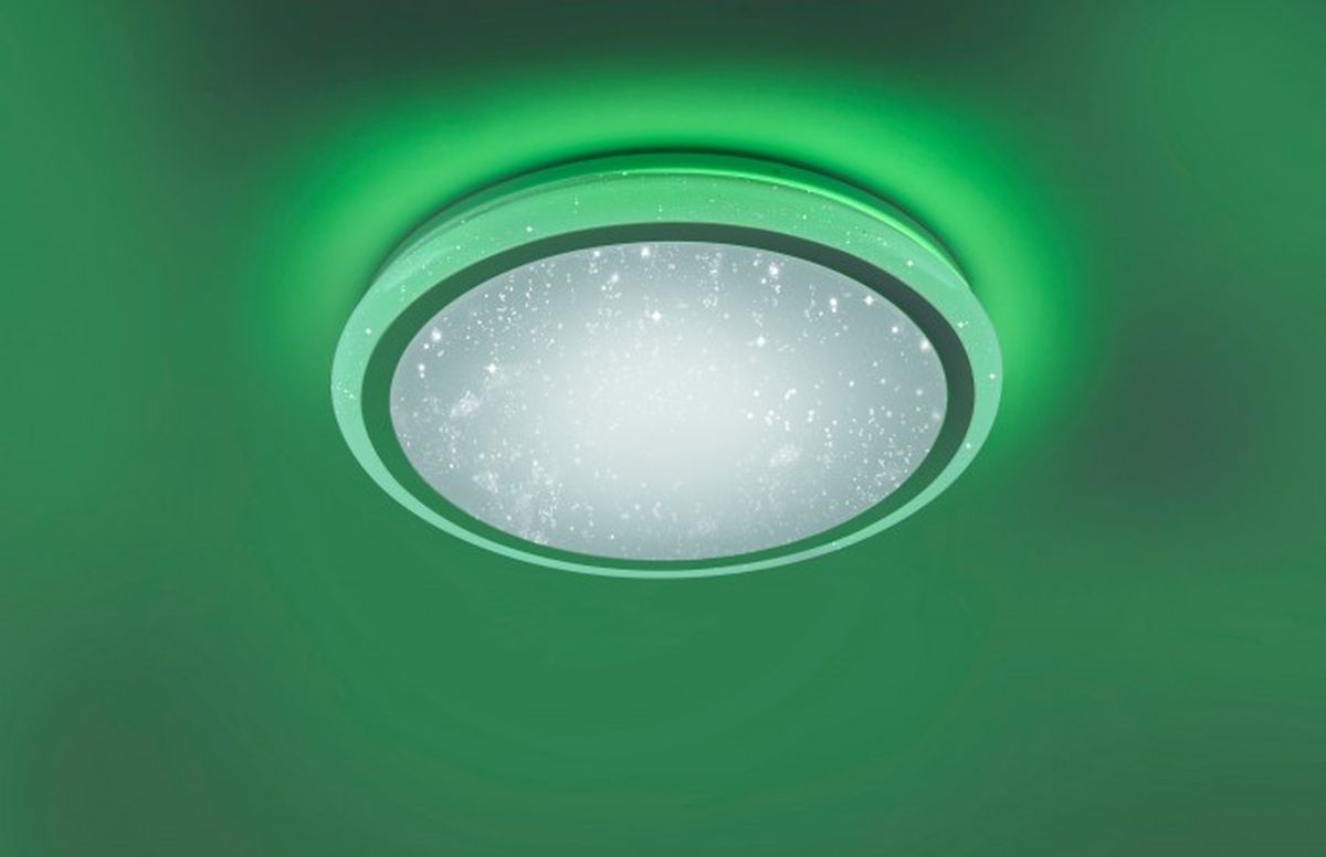 Just Light Luisa plafon 1x24W+1x4W biały 15220-16