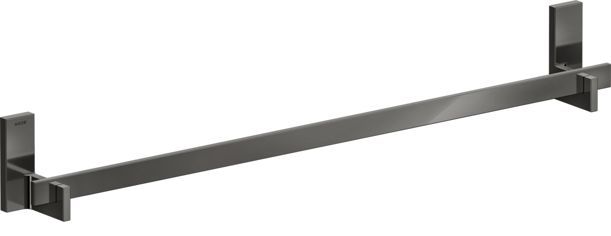 Axor Universal Rectangular drążek na ręcznik czarny chrom polerowany 42683330
