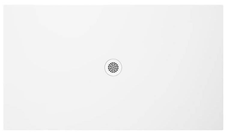 Polimat Fresco brodzik 120x90 cm prostokątny biały połysk 00457