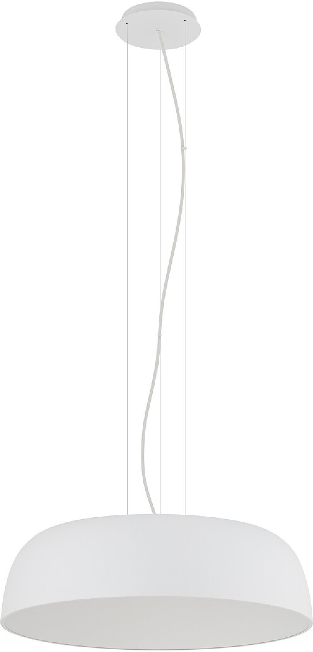 Nowodvorski Lighting Satellite M lampa wisząca 7x25 W biała 11233