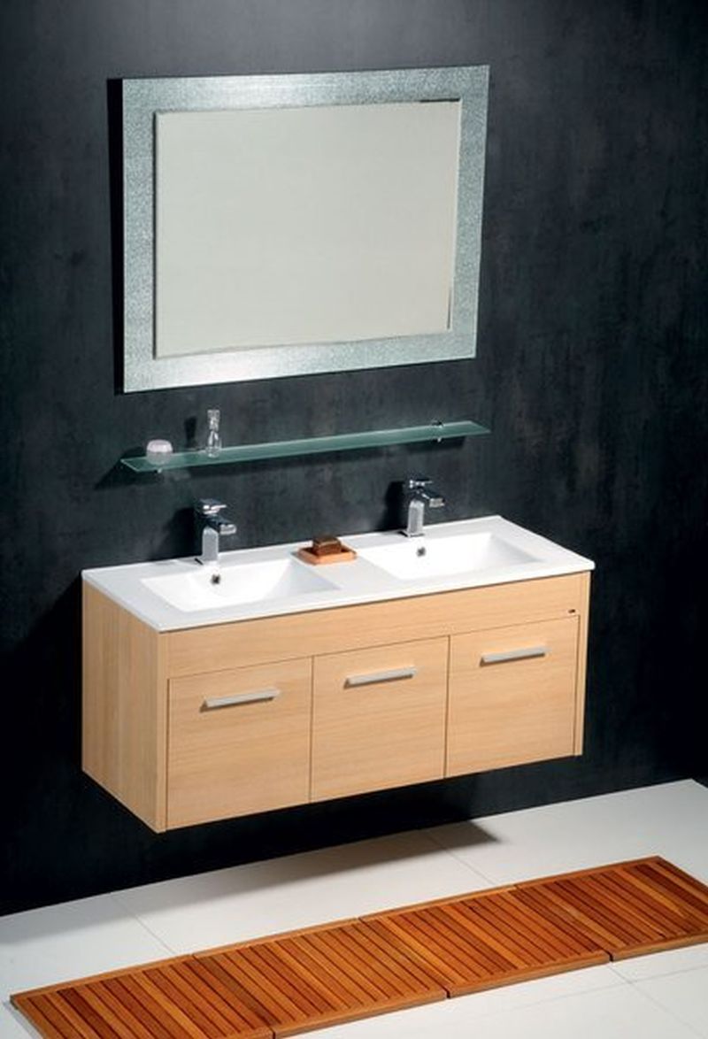 Sapho półka 50 cm szklana ścienna szkło satynowe 22481