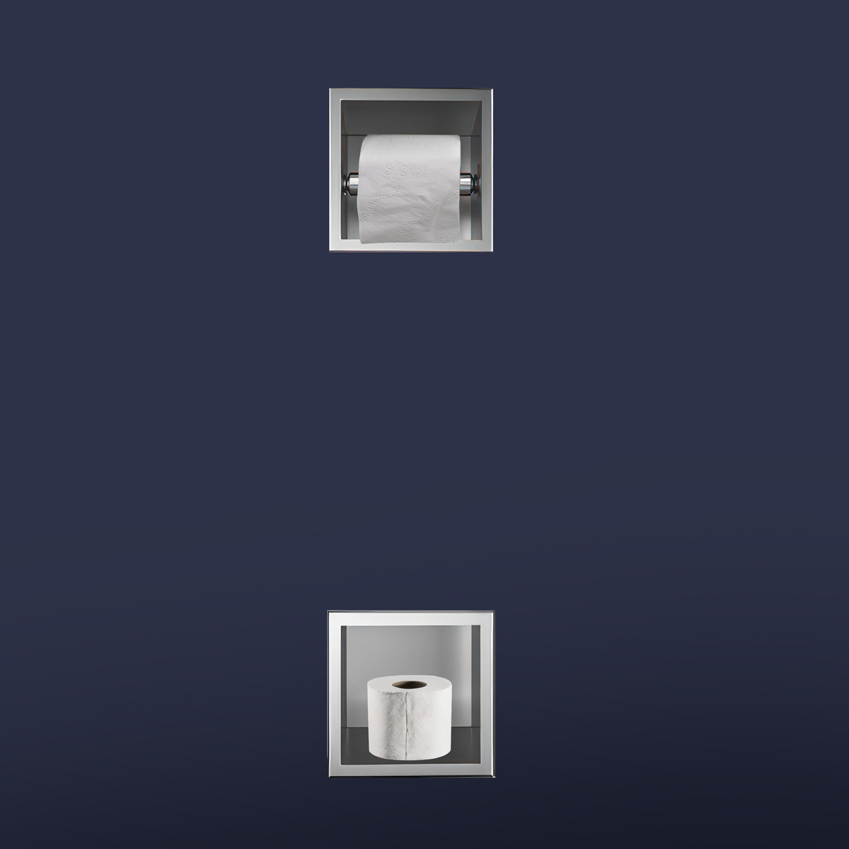 Oltens Grotta uchwyt na papier toaletowy stal 81113100