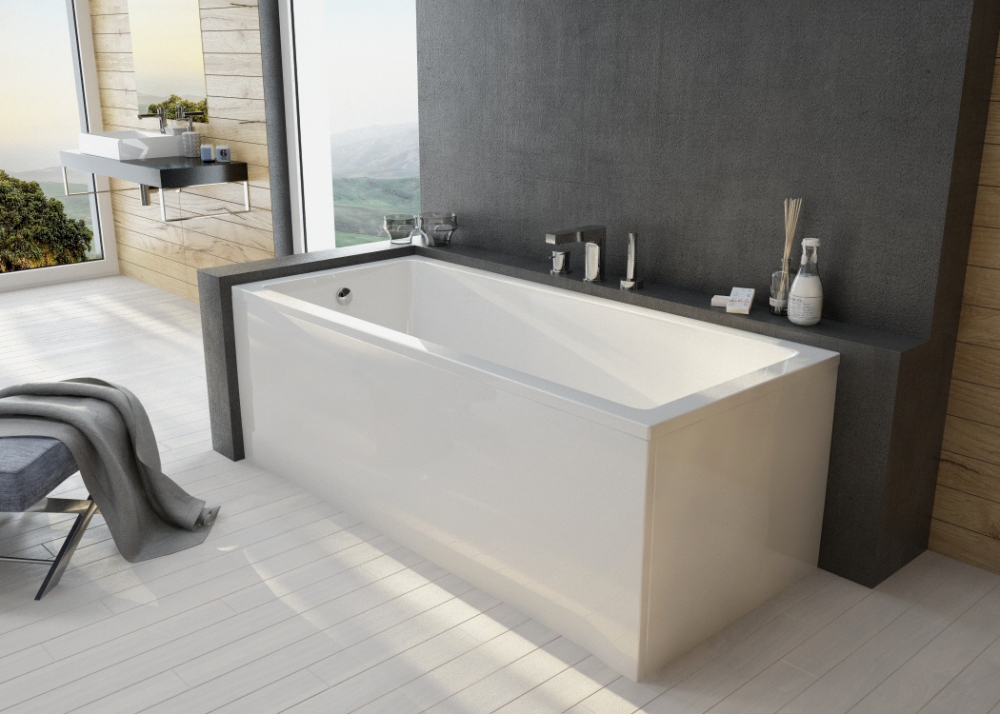 Sanplast Free Line obudowa do wanny 75 cm OWP/FREE75 boczna biała 620-040-2120-01-000