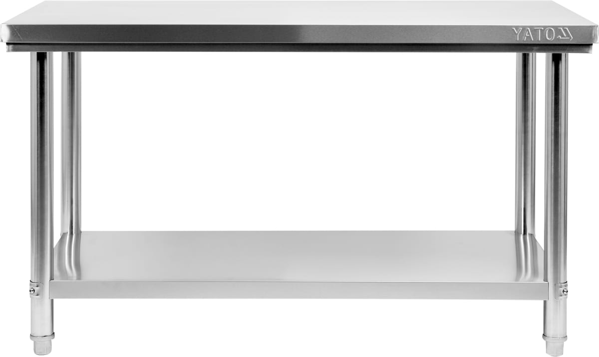 STÓŁ CENTRALNY SKŁADANY Z PÓŁKĄ 1600×600×H850 YATO | YG-09005