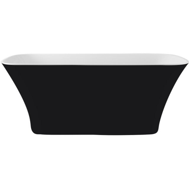 BESCO Wanna wolnostojąca ASSOS S-LINE MATT B&W 160 klik-klak graf