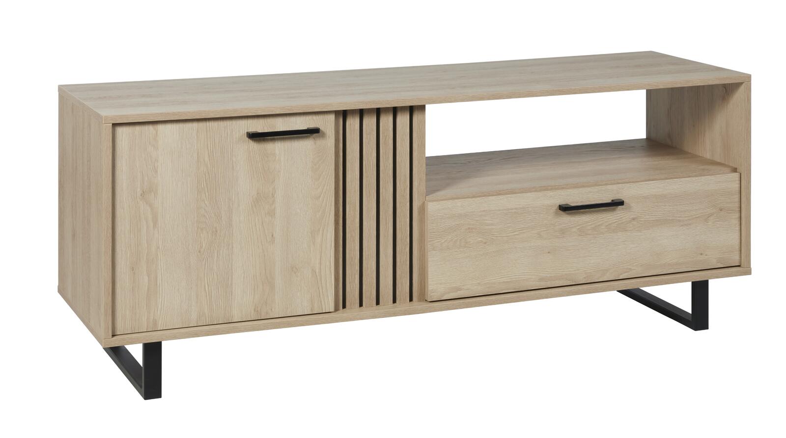 Stolik pod telewizor dąb Faro