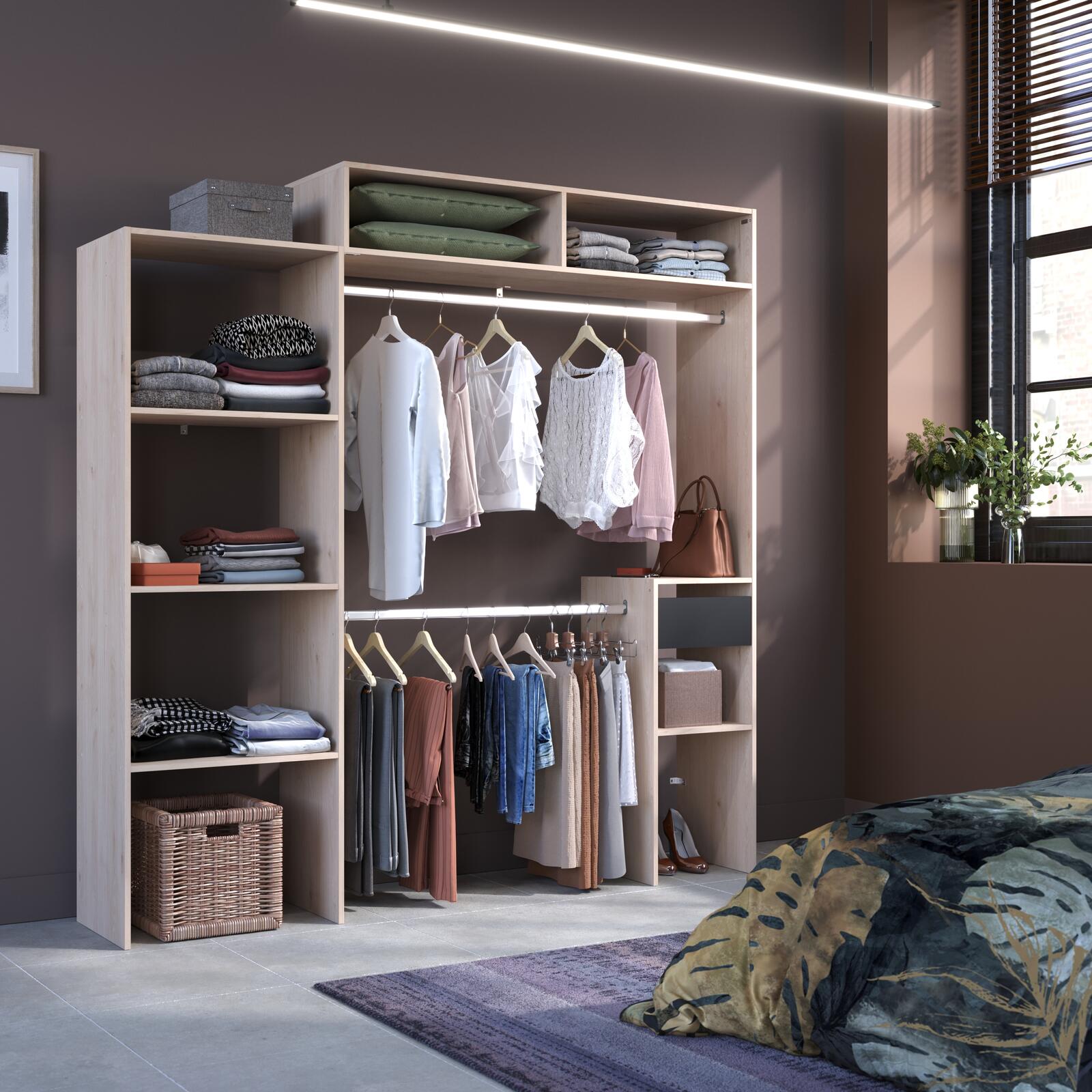 Szafa otwarta z regulacją Combi indus M