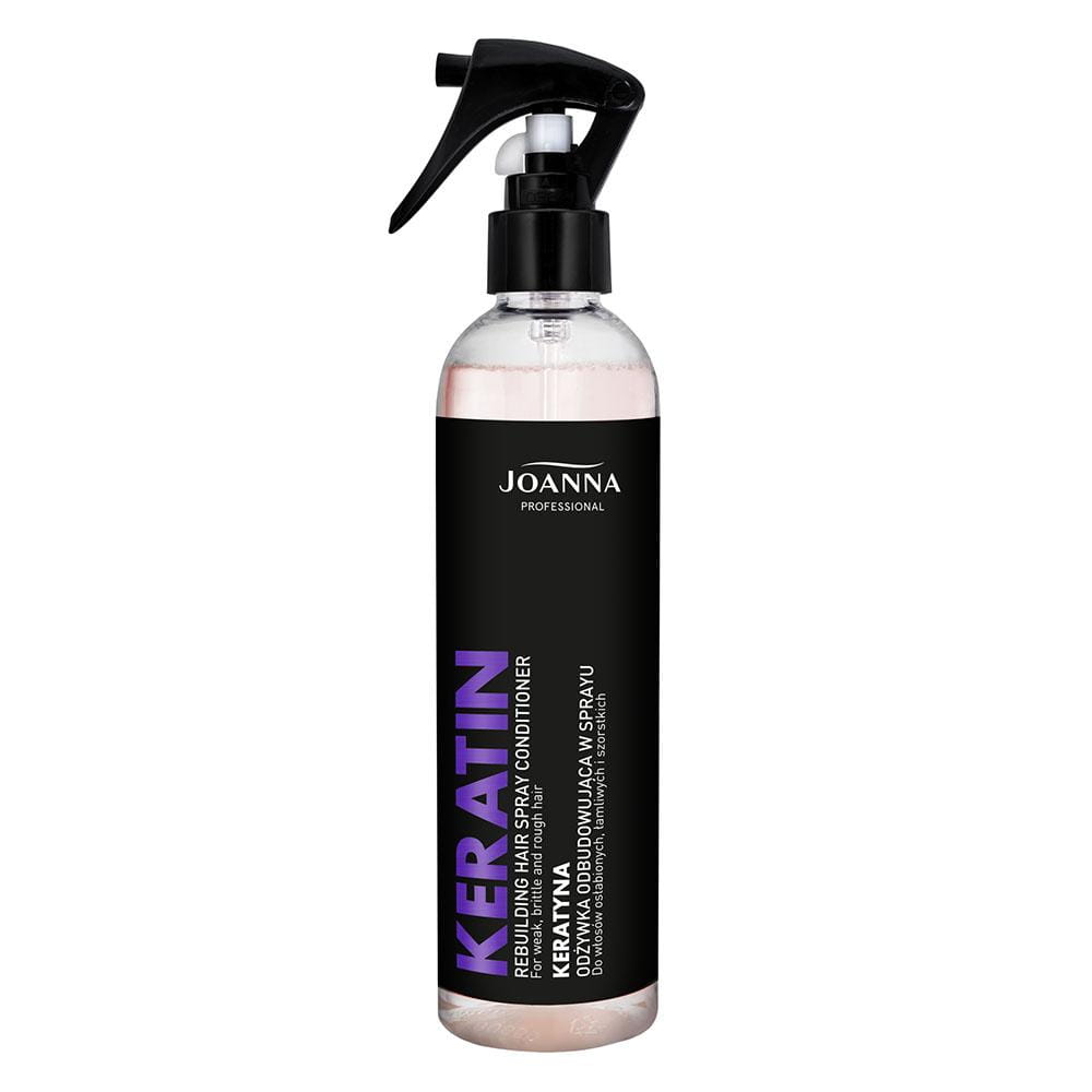 Odżywka do włosów w spray'u odbudowująca Joanna z keratyną 300 ml