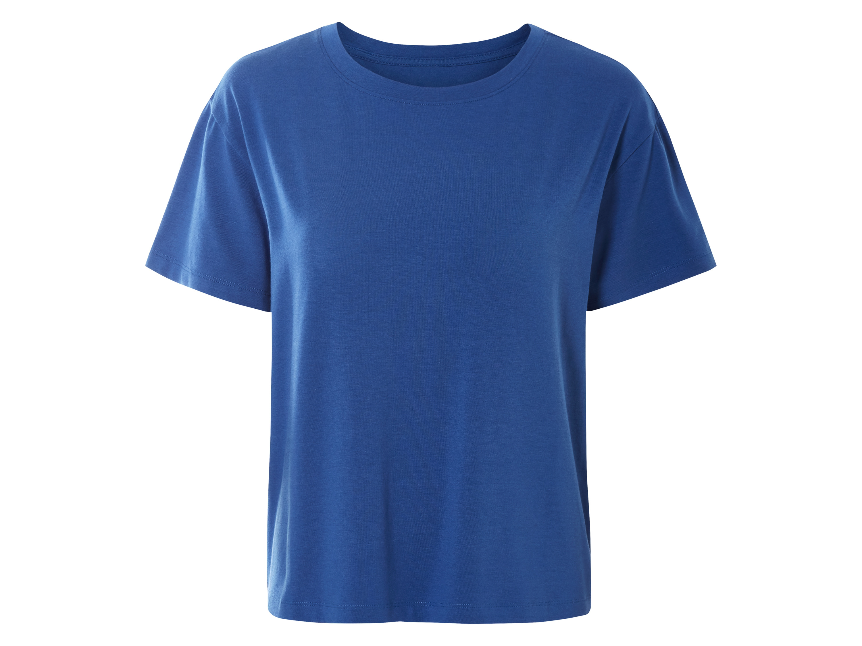 esmara T-shirt damski z modalem Niebieski, XS 32/34