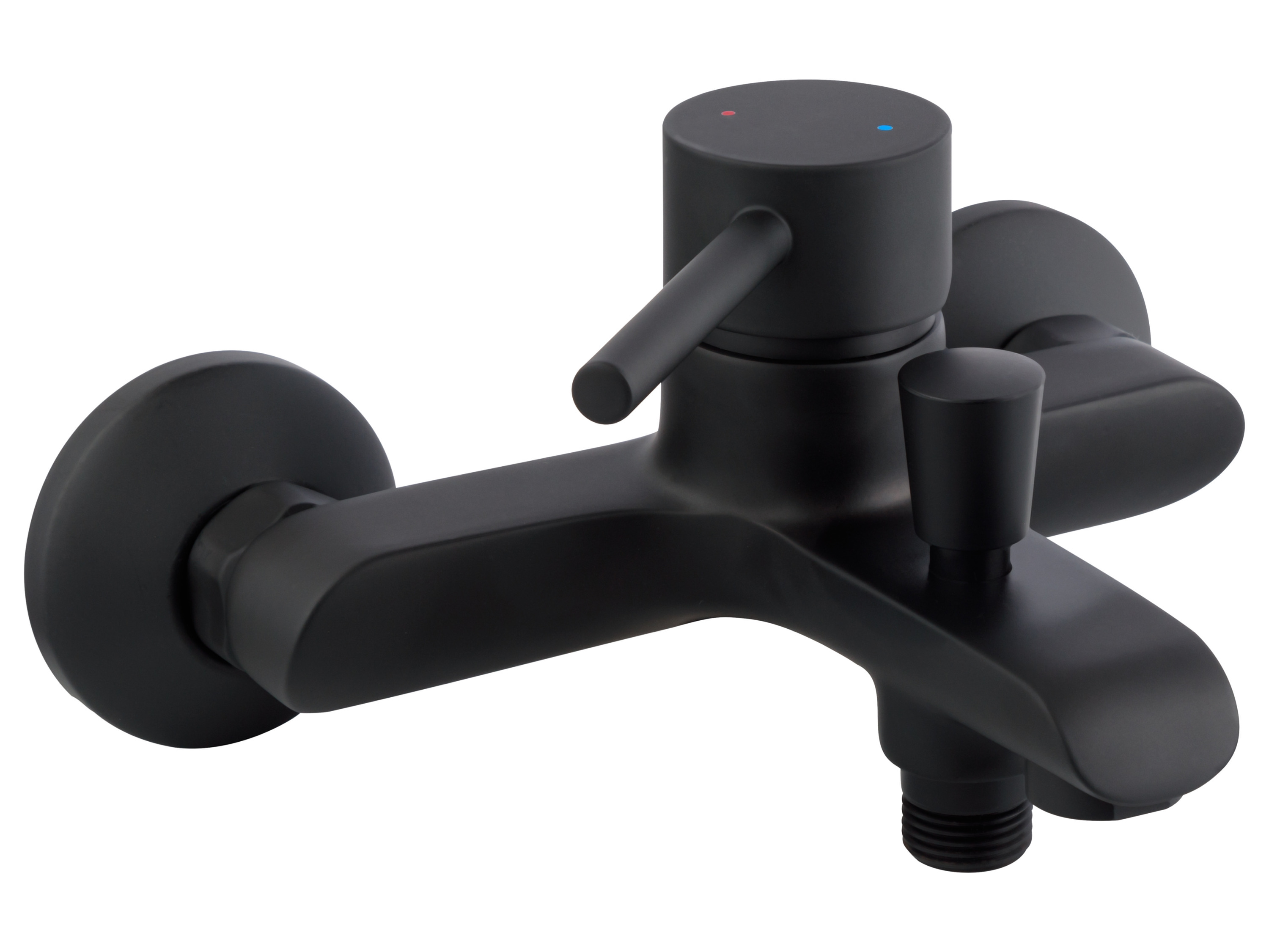 Livarno home Bateria prysznicowa lub wannowa Bateria wannowa, Czarny