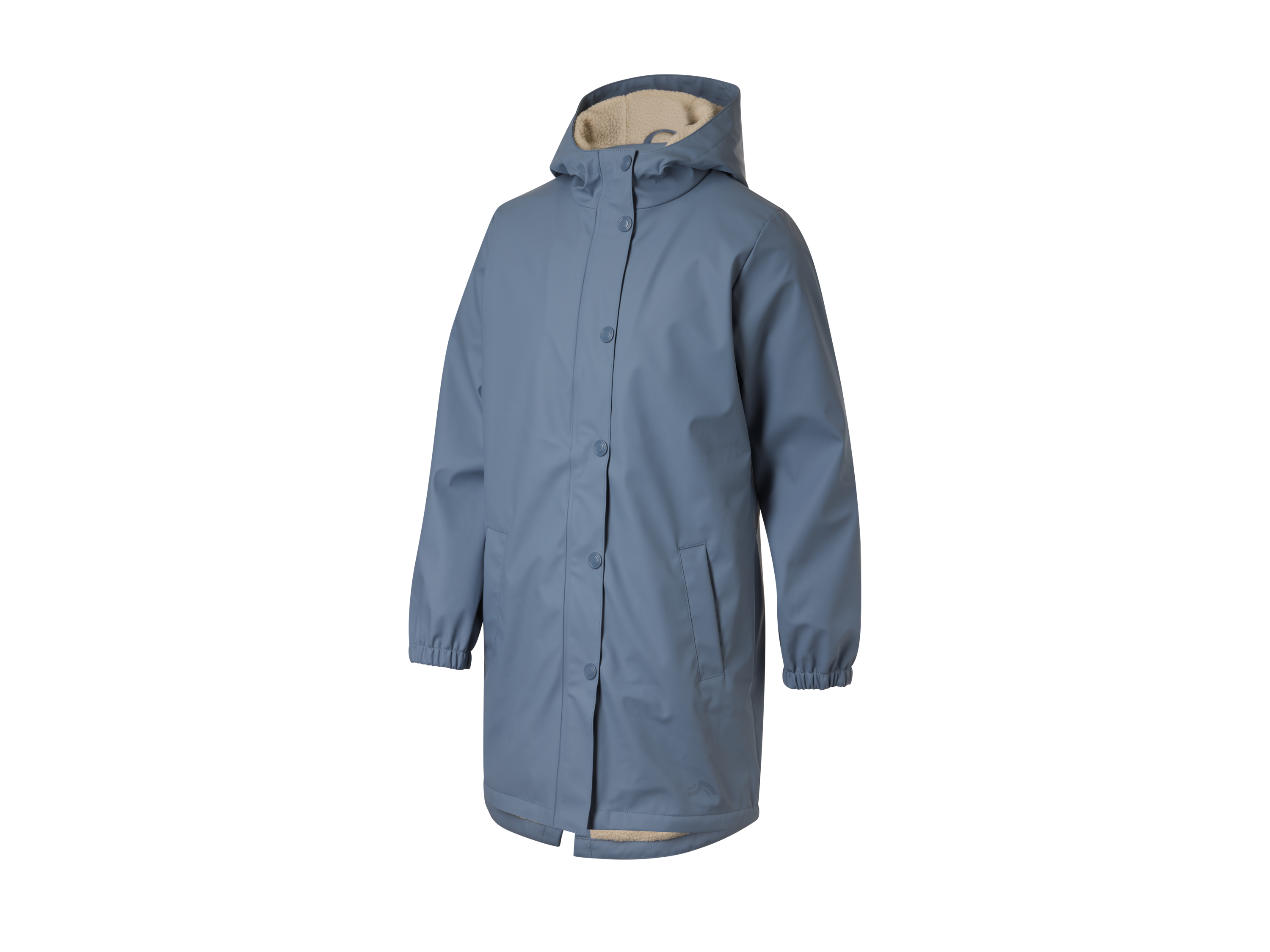 Crivit Kurtka przeciwdeszczowa dziecięca, ocieplana Niebieski, 146/152