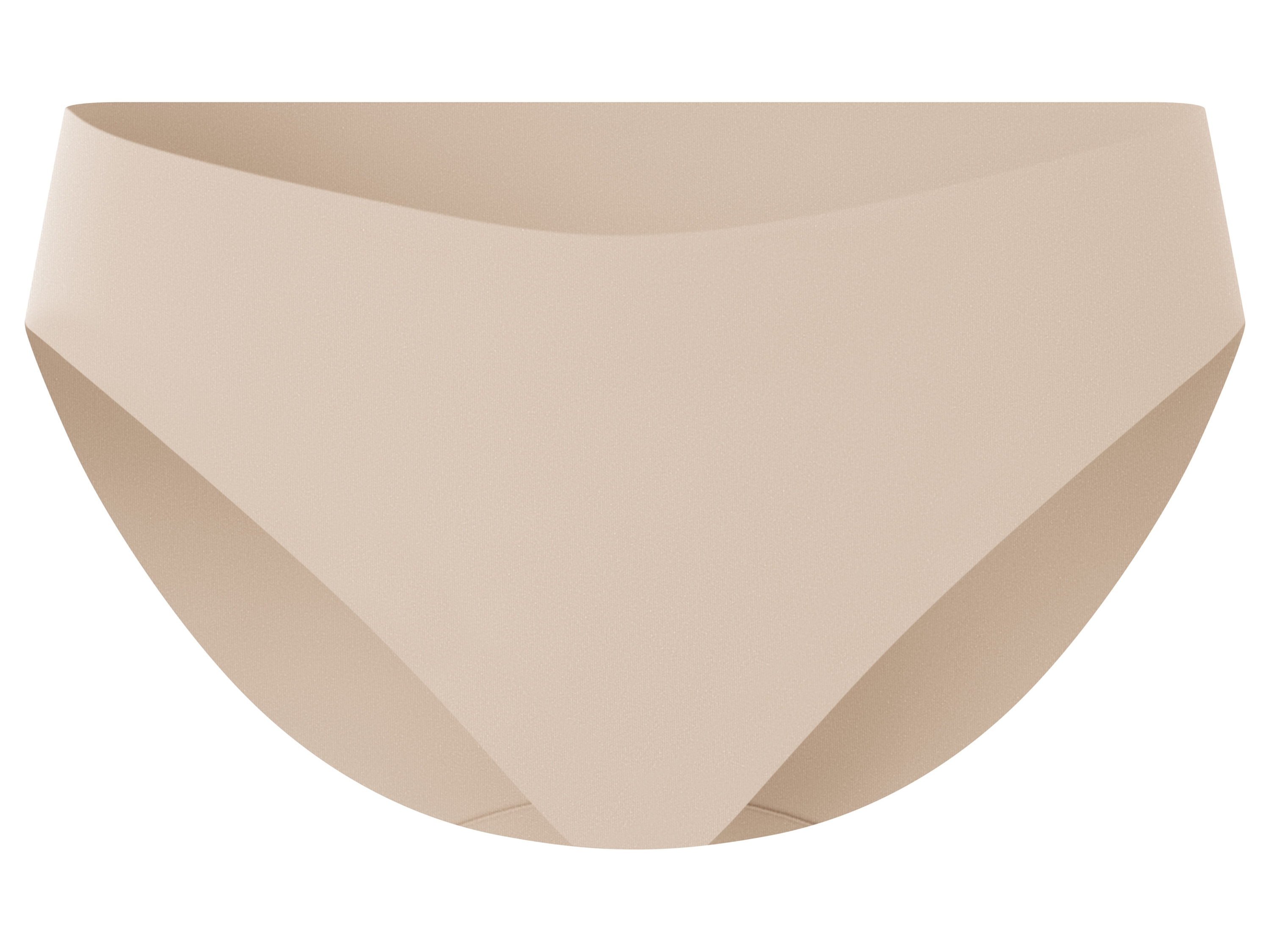 esmara Majtki figi damskie cięte laserowo, 3 pary Kremowy, M40/42