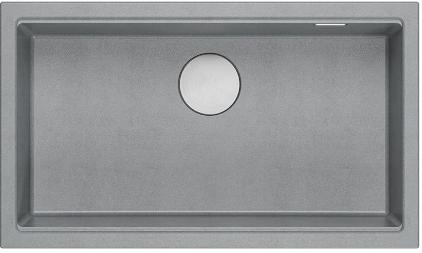 Darmowa Dostawa - Zlewozmywak GraniteQ 76x45 cm szary/grafitowy/onyx Quadron Logan HQD7644U5BSU