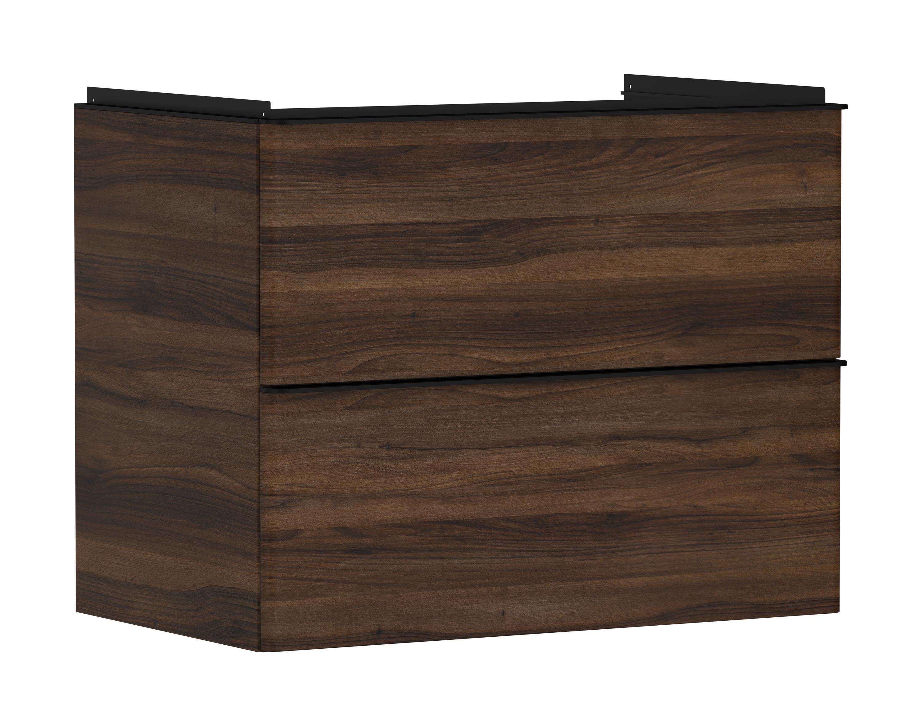 Darmowa Dostawa - Szafka 78x49.5x60.5 cm podumywalkowa wisząca czarna Hansgrohe Xelu Q 54030670