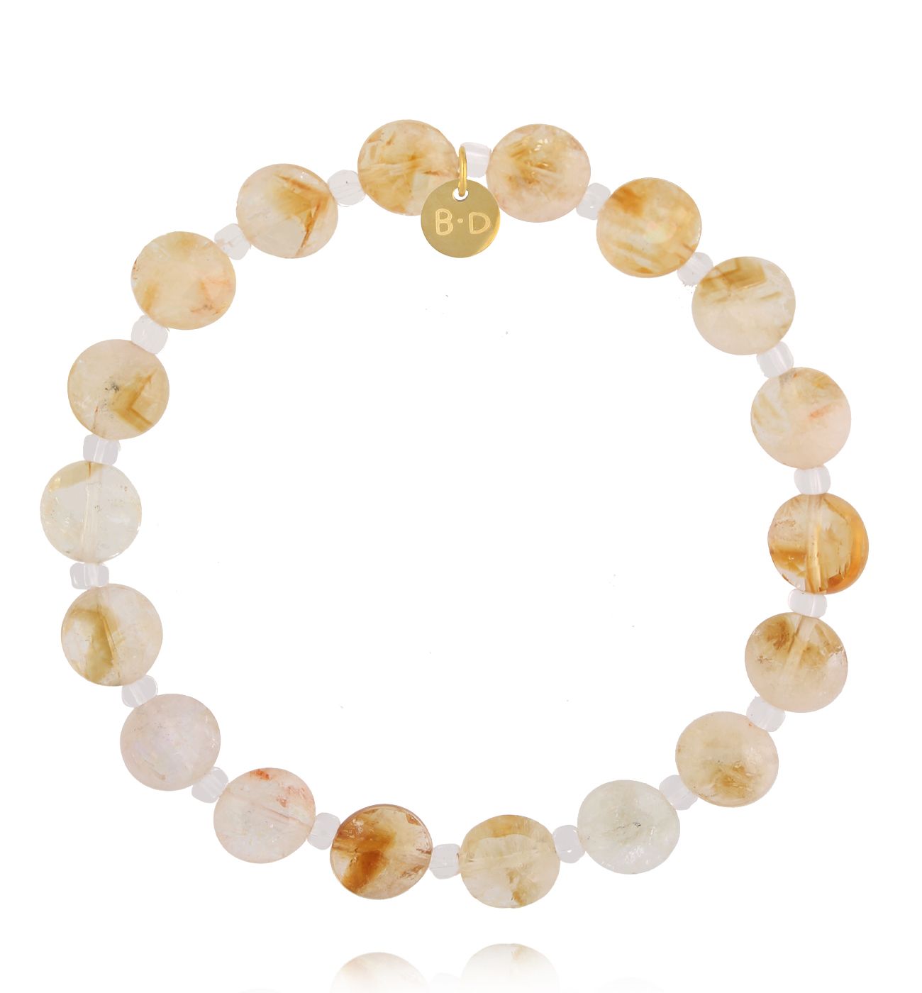 Bransoletka z fasetowanymi cytrynami BPA0585