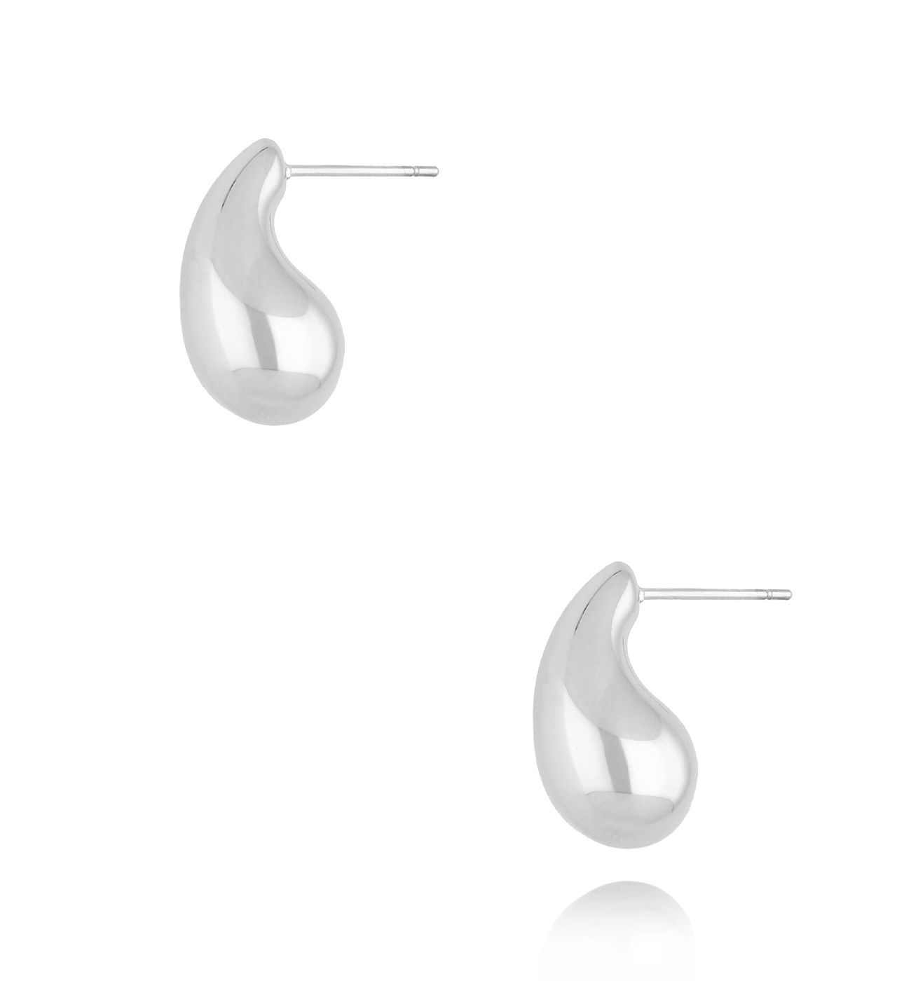 Kolczyki srebrne krople małe Kyile KSA1668