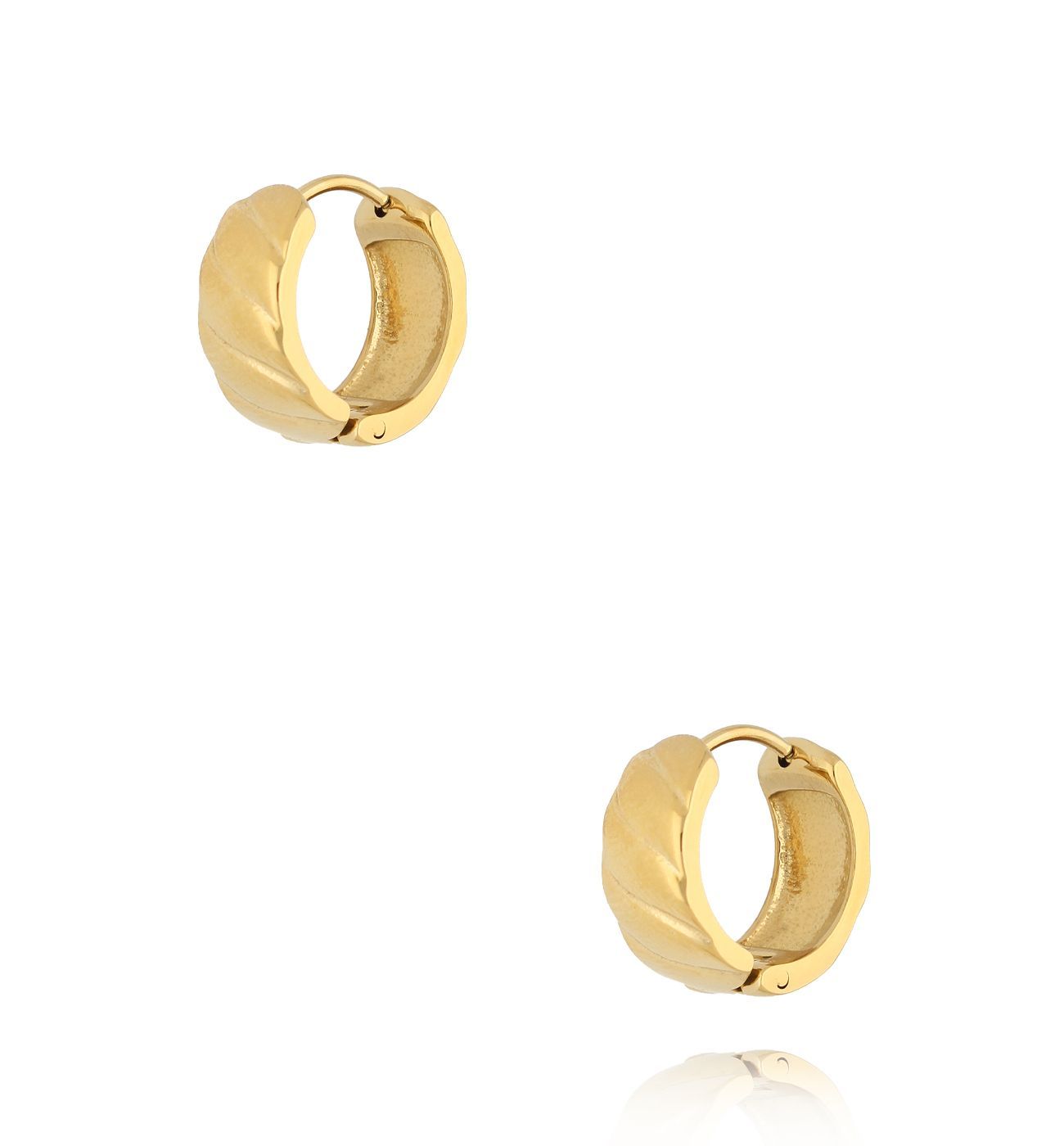 Kolczyki okrągłe złote Serenata Sussurrata KSA2028