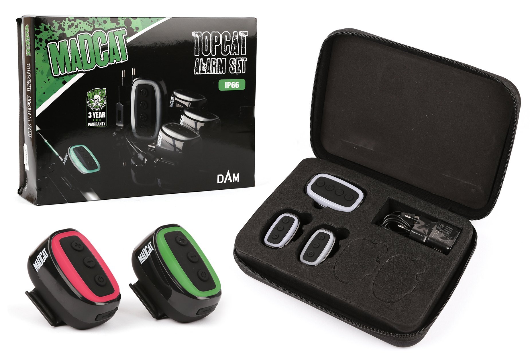 Dam Zestaw sygnalizatorów MadCat TopCat 2+1