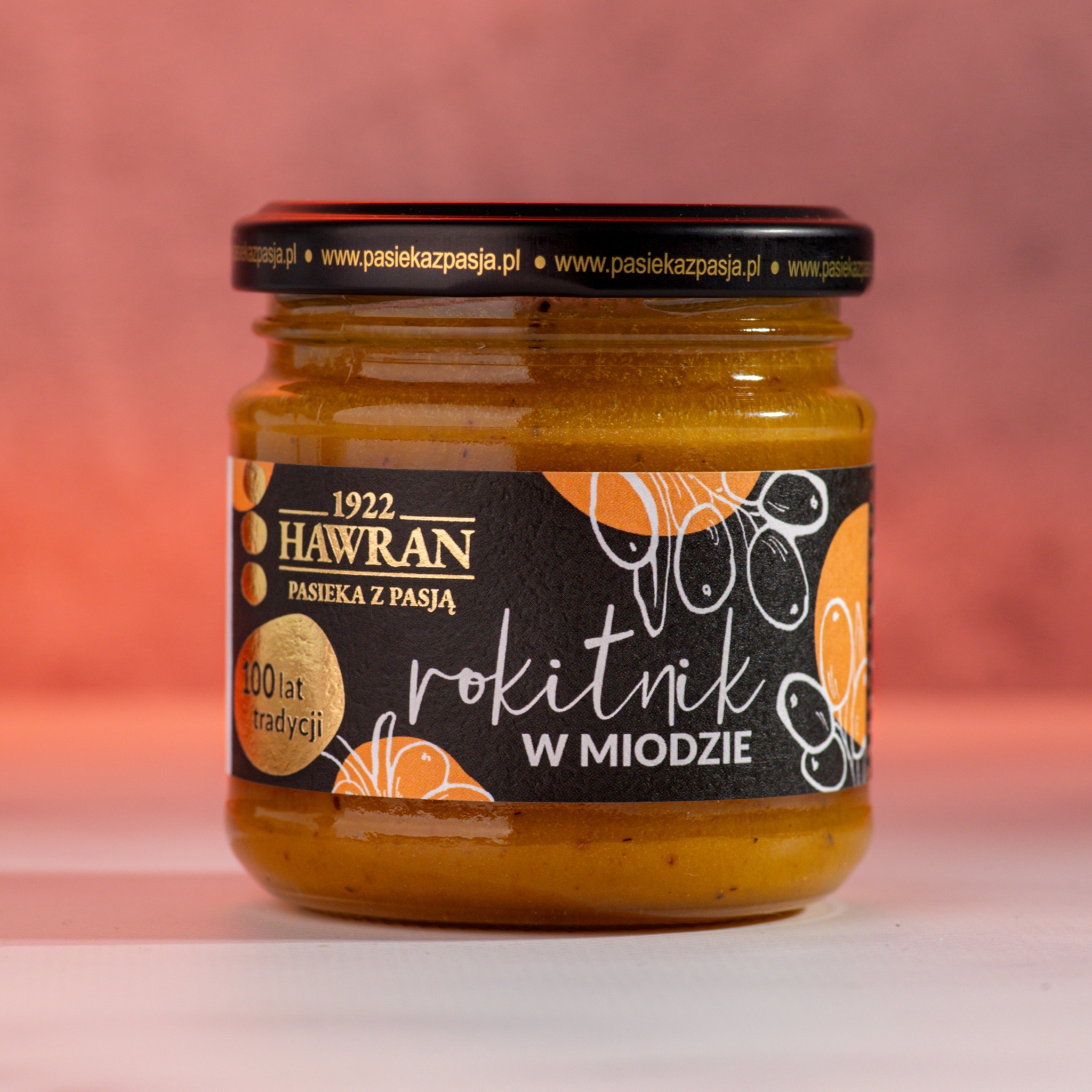 Rokitnik w miodzie wielokwiatowym 240g - Pasieka z Pasją Hawran