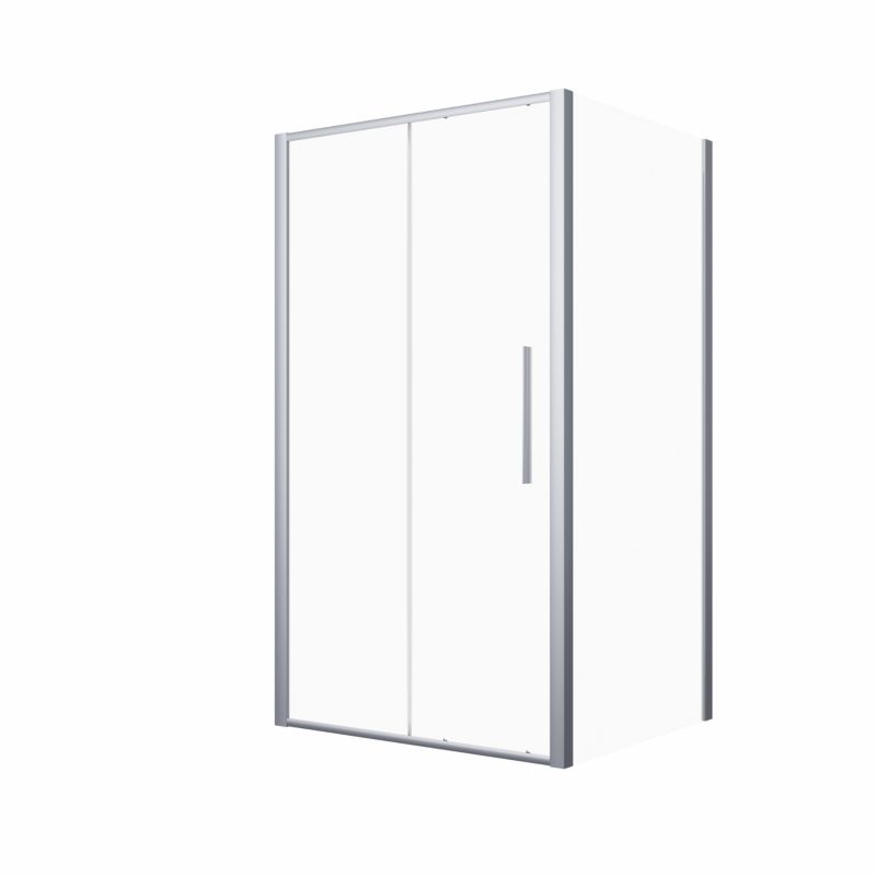 Kabina prysznicowa SEVANTE 120x100 prostokątna przesuwna PYRUS chrom 1 szt.