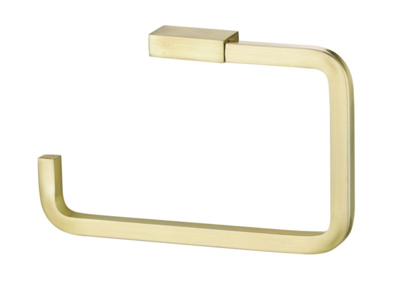 Uchwyt na papier GoodHome Elland złoty