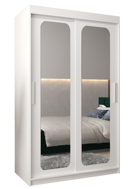 Szafa przesuwna Garderoba Abiks PROMO T3 120 biały/biały 1 szt.